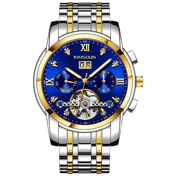 men's automatic tourbillon watches mechanical business luminous auto watch relogio masculino, Slivery;brown
men's automatic tourbillon watches mechanical business luminous auto watch relogio masculino, Slivery;brown
