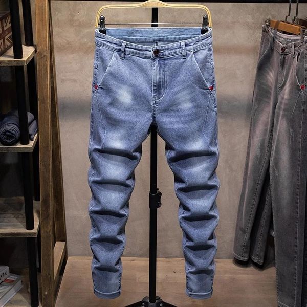 men's jeans mens stretch skinny men fashion casual slim fit denim trousers male light blue gray black brand pants
men's jeans mens stretch skinny men fashion casual slim fit denim trousers male light blue gray black brand pants