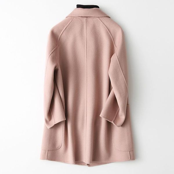 women's wool & blends 2021 winter jacket women solid color 80% coat female spring autumn jackets lady's coats abrigo mujer 38068 w, Black
women's wool & blends 2021 winter jacket women solid color 80% coat female spring autumn jackets lady's coats abrigo mujer 38068 w, Black