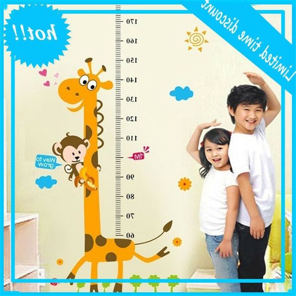 cartoon giraffe removable height meet muursticker for kids rooms nursery room decor wall art
cartoon giraffe removable height meet muursticker for kids rooms nursery room decor wall art