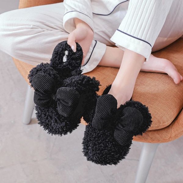 winter fur plus knot elegant ladies velvet slippers home bedroom slip-on flat shoes memory foam black white women fur slippers #je04
winter fur plus knot elegant ladies velvet slippers home bedroom slip-on flat shoes memory foam black white women fur slippers #je04