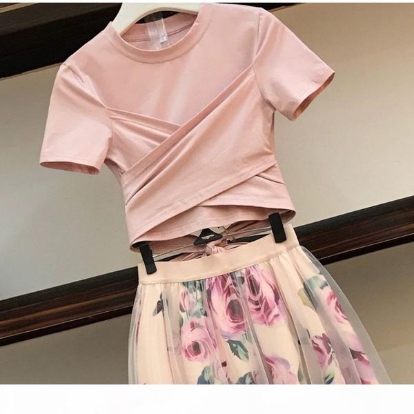 floral print women t shirt mesh skirt suits bowknot vintage two piece sets elegant woman skirt 2019 summer girl tees female, White
floral print women t shirt mesh skirt suits bowknot vintage two piece sets elegant woman skirt 2019 summer girl tees female, White