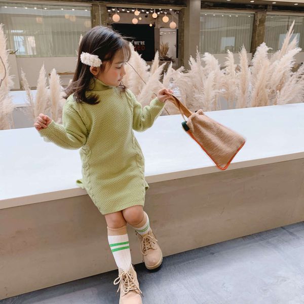 clothing girl's 2020 children's winter new long high collar sweater baby's thickened woolen skirt yf4v, Blue
clothing girl's 2020 children's winter new long high collar sweater baby's thickened woolen skirt yf4v, Blue