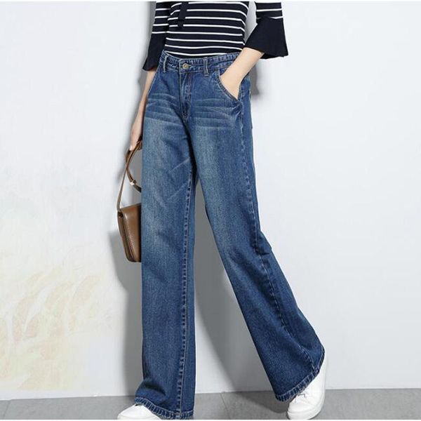 loose jeans women casual jeans 2020 spring autumn denim trousers straight wide leg, Blue
loose jeans women casual jeans 2020 spring autumn denim trousers straight wide leg, Blue