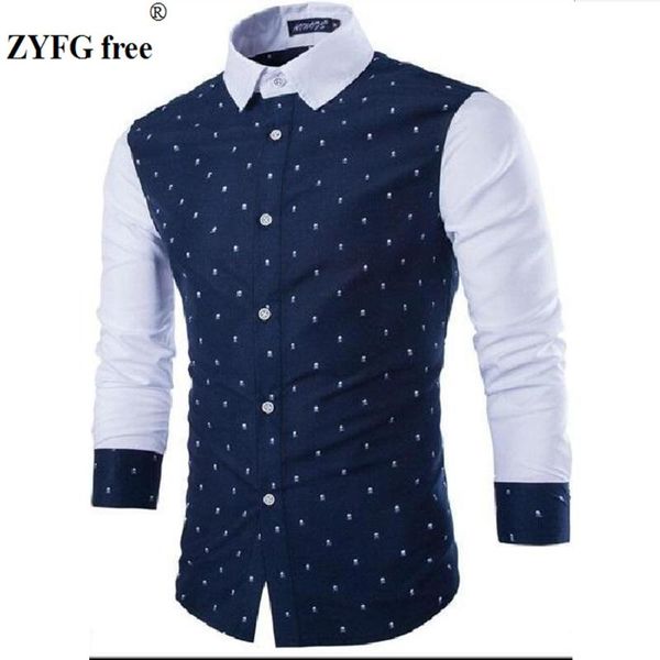 zyfg бесплатные мужские рубашка повседневная простое стиль рубашки длинные рубашки с длинными рукавами сращивание хлопок мода горячие мужчин, White;black 
zyfg бесплатные мужские рубашка повседневная простое стиль рубашки длинные рубашки с длинными рукавами сращивание хлопок мода горячие мужчин, White;black
