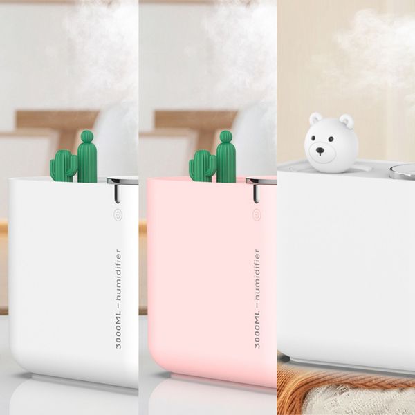 3000ml double spout usb ultrasonic essential oils for aromatherapy diffusers cactus air humidifier
3000ml double spout usb ultrasonic essential oils for aromatherapy diffusers cactus air humidifier
