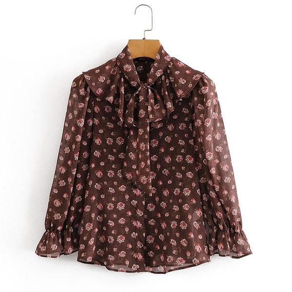 women's blouses & shirts kumsvag women chiffon 2021 summer long sleeve bow tie collar floral print female fashion street shirt top, White
women's blouses & shirts kumsvag women chiffon 2021 summer long sleeve bow tie collar floral print female fashion street shirt top, White