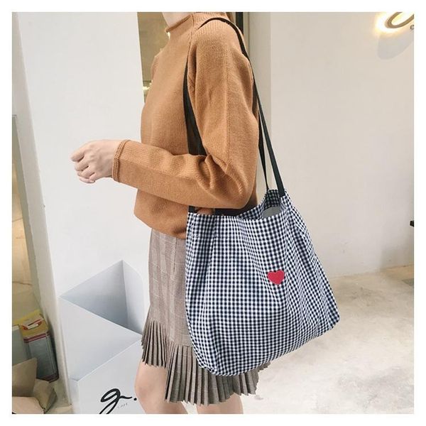 shopping bags 2021 chic ins vintage grils heart embroidery plaid lattice long shoulder canvas cotton cloth fabric bag daily use
shopping bags 2021 chic ins vintage grils heart embroidery plaid lattice long shoulder canvas cotton cloth fabric bag daily use