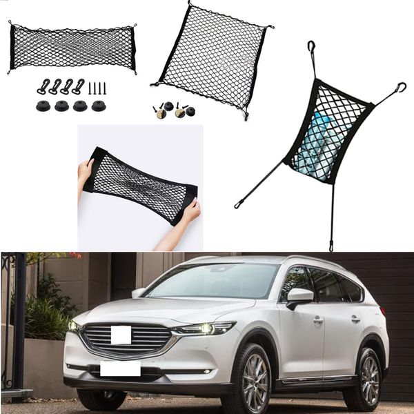 for mazda cx-8 cx8 car auto vehicle black rear trunk cargo baggage organizer storage nylon plain vertical seat net
for mazda cx-8 cx8 car auto vehicle black rear trunk cargo baggage organizer storage nylon plain vertical seat net