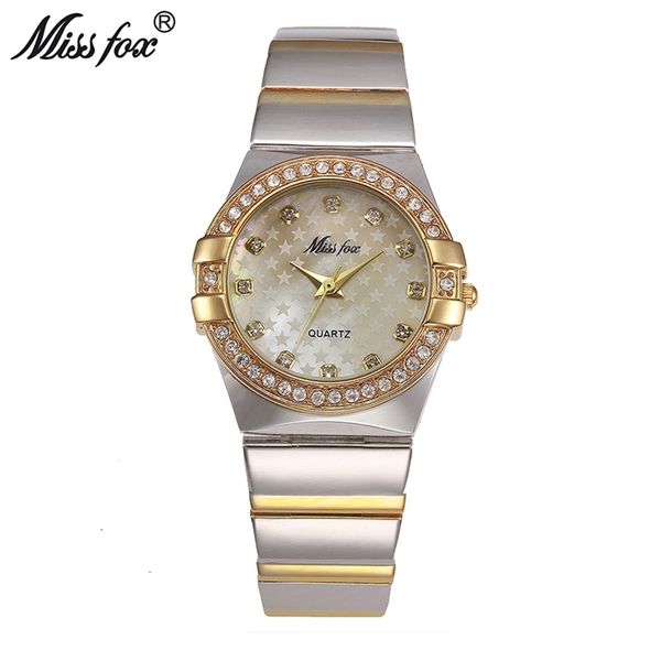 missfox gold watch fashion brand rhinestone relogio feminino dourado timepiece women xfcs grils superstar original role watches 201218, Slivery;brown
missfox gold watch fashion brand rhinestone relogio feminino dourado timepiece women xfcs grils superstar original role watches 201218, Slivery;brown