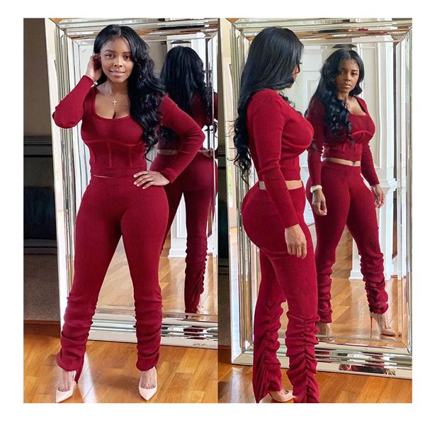 wholesale custom women's suits western style new fashion thread folds two-piece suit solid color sweater splicing, Gray
wholesale custom women's suits western style new fashion thread folds two-piece suit solid color sweater splicing, Gray