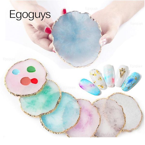 round fake nail color palette gel polish pallet resin agate stone mixing paint plate pad diy practice holder tool displ qyltlh
round fake nail color palette gel polish pallet resin agate stone mixing paint plate pad diy practice holder tool displ qyltlh