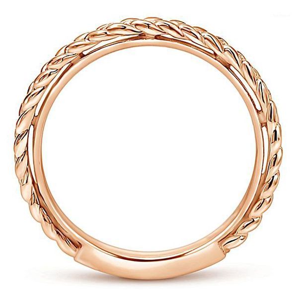 visisap simple creative braided rings for lady rose gold color korea style ring party anniversary jewelry supplier b22841, Golden;silver
visisap simple creative braided rings for lady rose gold color korea style ring party anniversary jewelry supplier b22841, Golden;silver
