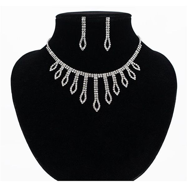 2017 wholesale price wedding jewelry sets crystal bridal choker holiday giftnecklace earrings set wedding jewelry bm5iy, Silver
2017 wholesale price wedding jewelry sets crystal bridal choker holiday giftnecklace earrings set wedding jewelry bm5iy, Silver