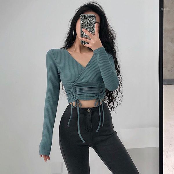 women's blouses & shirts 2021 summer knitting elasticity v-neck long sleeve shirt drawstring blouse girl female womens v0qe1, White
women's blouses & shirts 2021 summer knitting elasticity v-neck long sleeve shirt drawstring blouse girl female womens v0qe1, White