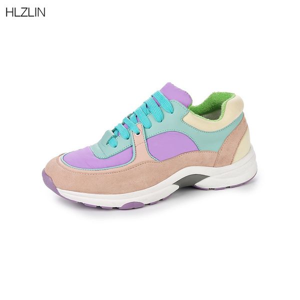 luxury women's brand fashion sports leather multicolor ladies lace-up casual shoes c1120, Black
luxury women's brand fashion sports leather multicolor ladies lace-up casual shoes c1120, Black