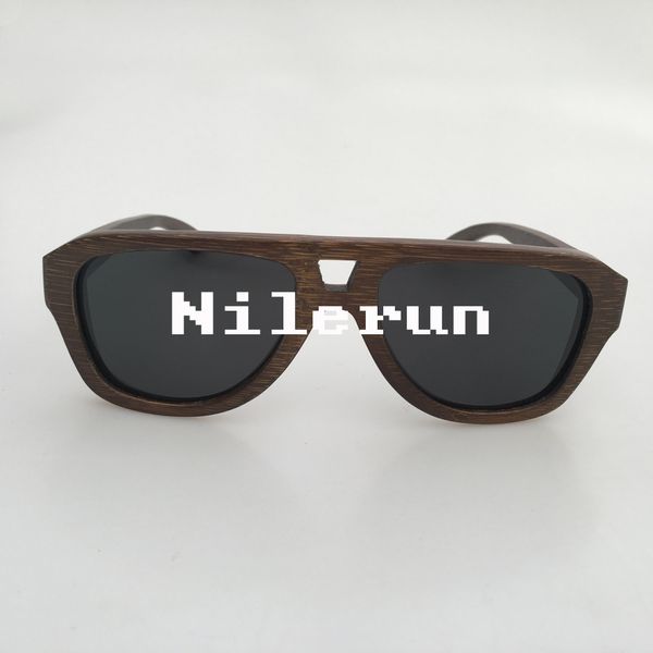 black pilot cool style brown polarized frame dark sunglasses bamboo lens men's mpnib, White;black
black pilot cool style brown polarized frame dark sunglasses bamboo lens men's mpnib, White;black