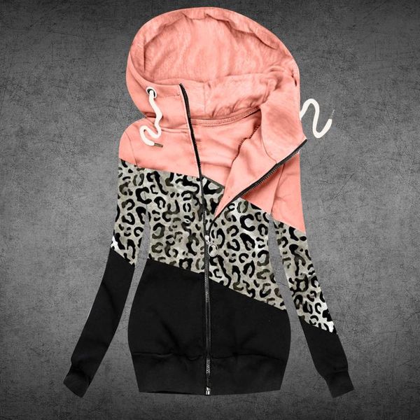 autumn leopard patchwork hoodies sweatshirts women long sleeve pocket hooded casual jacket zipper female plus size warm moletom, Black;brown
autumn leopard patchwork hoodies sweatshirts women long sleeve pocket hooded casual jacket zipper female plus size warm moletom, Black;brown