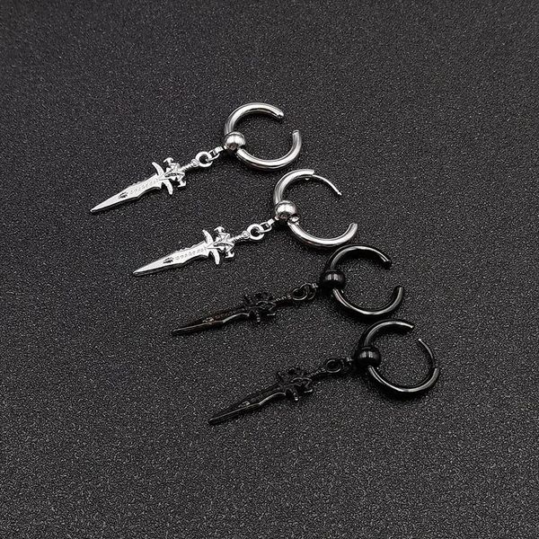 dangle & chandelier arrival korea kpop boys black stainless steel stud earrings sword crosses pendant ear clip for girls women men party gif, Silver
dangle & chandelier arrival korea kpop boys black stainless steel stud earrings sword crosses pendant ear clip for girls women men party gif, Silver