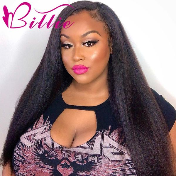 lace wigs glueless billie kinky straight closure human hair for black women pre plucked brazilian yaki lacefront wig, Black;brown
lace wigs glueless billie kinky straight closure human hair for black women pre plucked brazilian yaki lacefront wig, Black;brown