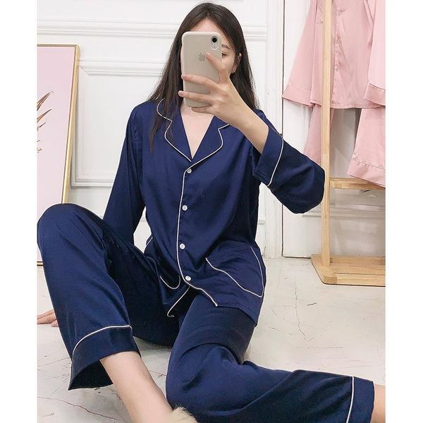 women's sleepwear long sleeve satin pajamas women summer thin household to take bielizna nocna szlafrok camisola sonno dormir, Black;red
women's sleepwear long sleeve satin pajamas women summer thin household to take bielizna nocna szlafrok camisola sonno dormir, Black;red