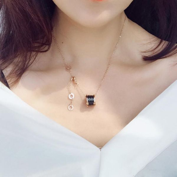 fashion luxury gun black white roman numeral ceramic pendant mens necklace gold chains for men stainless steel women designer jewelryee5e#, Silver
fashion luxury gun black white roman numeral ceramic pendant mens necklace gold chains for men stainless steel women designer jewelryee5e#, Silver