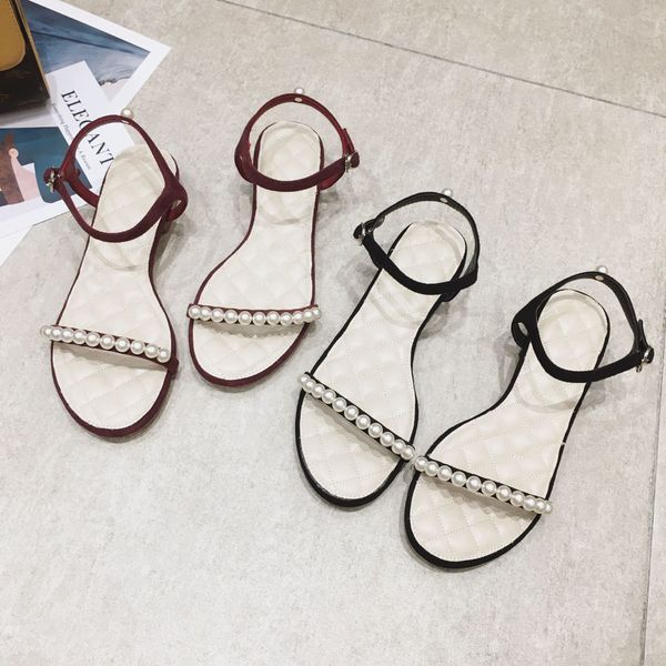 2021 new graceful summer of simple and versatile toe open one-line buckle women's sandals cf9c, Black
2021 new graceful summer of simple and versatile toe open one-line buckle women's sandals cf9c, Black