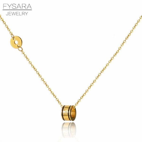 fysara female brand circle roman necklace short chokers black round pendants necklaces women stainless steel luxury jewelry wmtzxt
fysara female brand circle roman necklace short chokers black round pendants necklaces women stainless steel luxury jewelry wmtzxt
