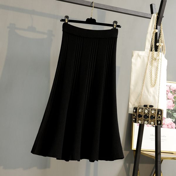 bygouby women long knit maxi skirt autumn winter thick warm drape knitted skirt high waist a line pleated skirts elegant sweater q1209, Black
bygouby women long knit maxi skirt autumn winter thick warm drape knitted skirt high waist a line pleated skirts elegant sweater q1209, Black