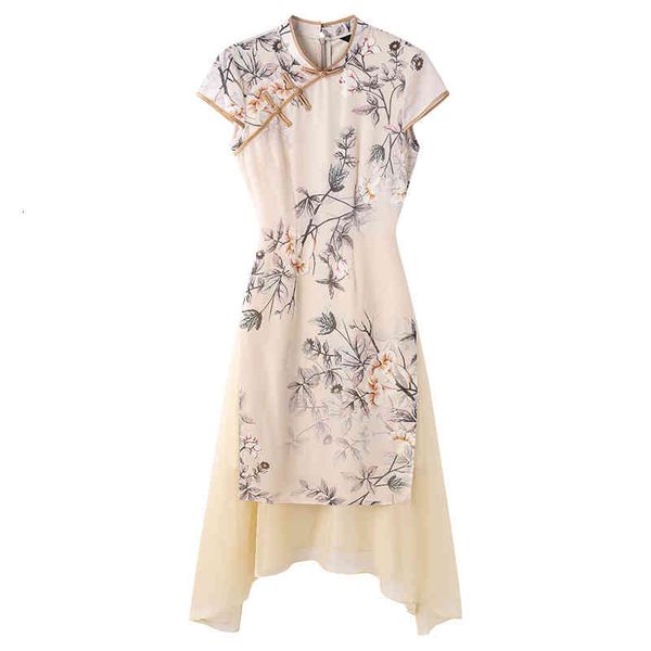 casual dresses summer minor design short sleeve stand collar button up chinese style improved cheongsam dress hs09, Black;gray
casual dresses summer minor design short sleeve stand collar button up chinese style improved cheongsam dress hs09, Black;gray