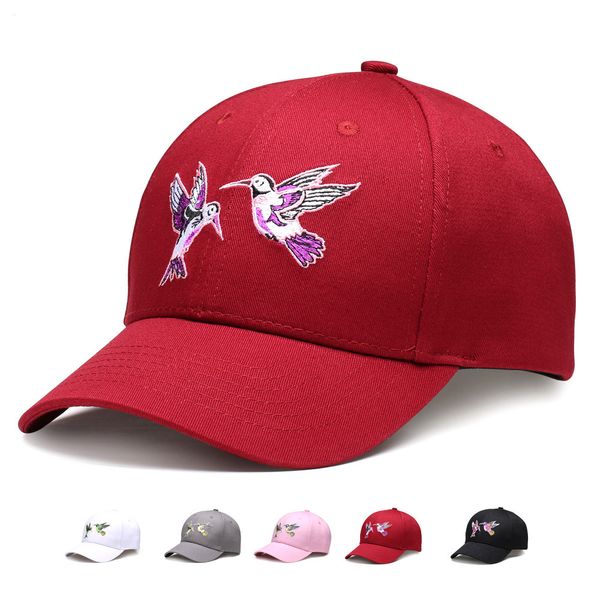 2022 cotton dad hat cap embroidery birds baseball hats fitted casual caps women's snapback hip hop hats h065, Blue;gray
2022 cotton dad hat cap embroidery birds baseball hats fitted casual caps women's snapback hip hop hats h065, Blue;gray