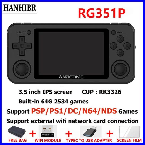 portable game players hanhibr rg351p retro console rk3326 64g open source system ps1video handheld 3.5inch ips screen player psp rg350p
portable game players hanhibr rg351p retro console rk3326 64g open source system ps1video handheld 3.5inch ips screen player psp rg350p