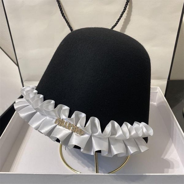 wide brim hats women solid color simple bucket hat 2021 fashion wool fedora for female autumn winter white tassel fisherman, Blue;gray
wide brim hats women solid color simple bucket hat 2021 fashion wool fedora for female autumn winter white tassel fisherman, Blue;gray