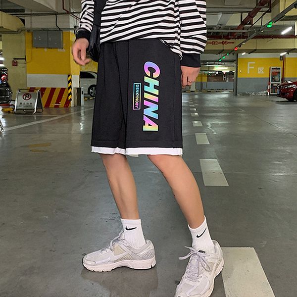 2021 the new you'll see new trunks printed reflective evening breeches dropped cotton men's trousers uslm, White;black
2021 the new you'll see new trunks printed reflective evening breeches dropped cotton men's trousers uslm, White;black