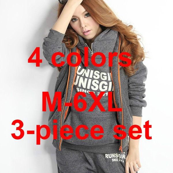 clothing women 2020 autumn/winter cotton polyester wide hoodies sports warm female oversize y2k aesthetic girls three-piece suit, Gray
clothing women 2020 autumn/winter cotton polyester wide hoodies sports warm female oversize y2k aesthetic girls three-piece suit, Gray