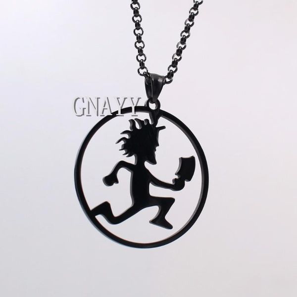 pendant necklaces gnayy high polished black stainless steel fashion icp round hatchet man men women necklace chain, Silver
pendant necklaces gnayy high polished black stainless steel fashion icp round hatchet man men women necklace chain, Silver