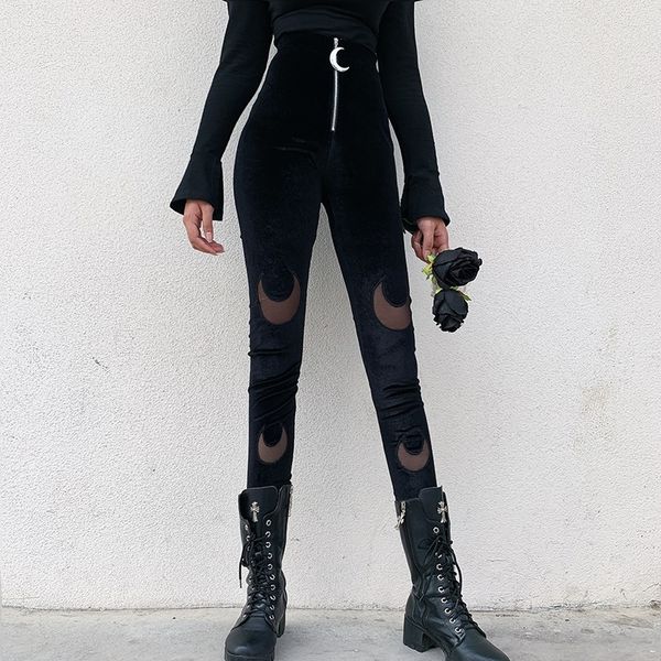 goth dark black gothic female trousers harajuku winter aesthetic moon pendants zipper women's pants patchwork grunge punk y200418, Black;white
goth dark black gothic female trousers harajuku winter aesthetic moon pendants zipper women's pants patchwork grunge punk y200418, Black;white