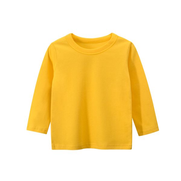 children's baby cotton t-shirt long sleeve basic color boys t-shirt tees kids clothes boys girls clothing, Blue
children's baby cotton t-shirt long sleeve basic color boys t-shirt tees kids clothes boys girls clothing, Blue