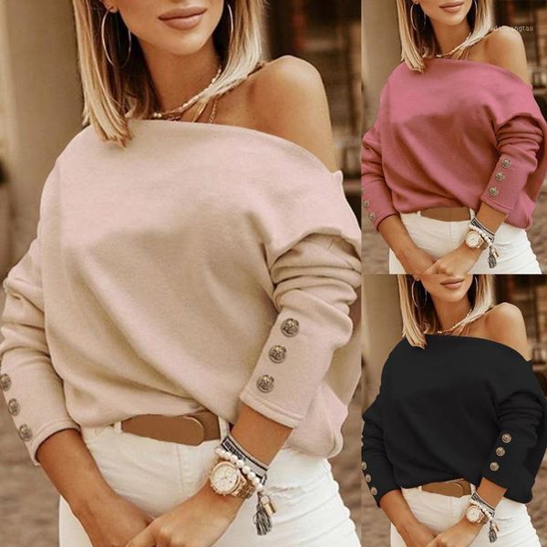 fashion buttons blouse shirt loose cold shoulder tee casual winter ladies female women long sleeve blusas pullover1, White
fashion buttons blouse shirt loose cold shoulder tee casual winter ladies female women long sleeve blusas pullover1, White