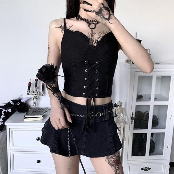 women's tanks & camis crop women high waist slimming strap black color tank all-match hugging korean fashion clothing t shirt1, White
women's tanks & camis crop women high waist slimming strap black color tank all-match hugging korean fashion clothing t shirt1, White