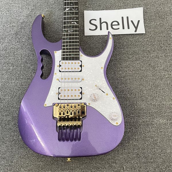 purple electric guitar vine fretboard inlays 21 to 24 frets deep scalloped guitar gold hardware
purple electric guitar vine fretboard inlays 21 to 24 frets deep scalloped guitar gold hardware