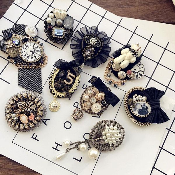 Retro Camellia Style Flowers Lapel Pins Number 5 Pearls Brooches Flower Broche Broach Jewelry For Women, Gray
Retro Camellia Style Flowers Lapel Pins Number 5 Pearls Brooches Flower Broche Broach Jewelry For Women, Gray