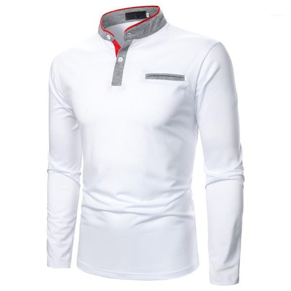 men's shirt three colors patchwork stand-up collar fashion men's long sleeve cotton, White;black
men's shirt three colors patchwork stand-up collar fashion men's long sleeve cotton, White;black