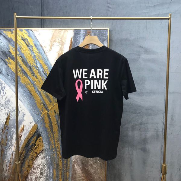 2021 spring summer europe france paris we are pink print letter tshirt fashion mens t shirts women clothes casual cotton tee, White;black
2021 spring summer europe france paris we are pink print letter tshirt fashion mens t shirts women clothes casual cotton tee, White;black