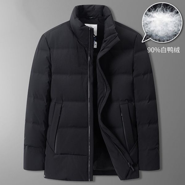 more winter warm man plus-size down jacket coat loose without extra large cap collar white duck down jacket q1209, Black
more winter warm man plus-size down jacket coat loose without extra large cap collar white duck down jacket q1209, Black