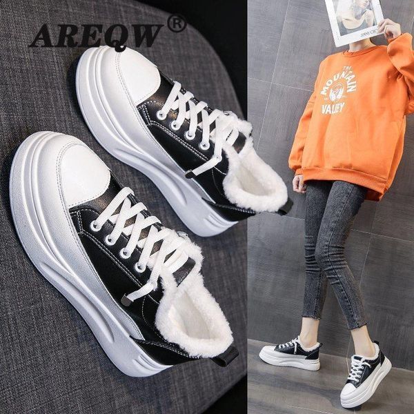 boots winter platform sneakers women thicken warm casual ankle heels wedge 2021 fashion botas, Black
boots winter platform sneakers women thicken warm casual ankle heels wedge 2021 fashion botas, Black