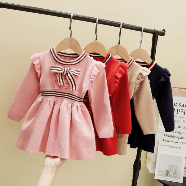 2020 korean autumn and clothing winter children's sweater baby knitted woolen girl's drs long sve 1-4 years old, Red;yellow
2020 korean autumn and clothing winter children's sweater baby knitted woolen girl's drs long sve 1-4 years old, Red;yellow