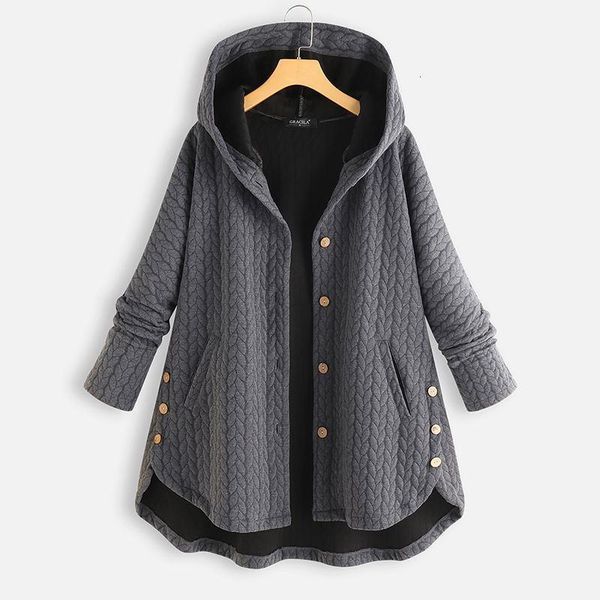 autumn windbreaker women's asymmetrical coats stylish button jackets hooded outwear female jacquard solid overcoat oversized 5xl, Black;brown
autumn windbreaker women's asymmetrical coats stylish button jackets hooded outwear female jacquard solid overcoat oversized 5xl, Black;brown
