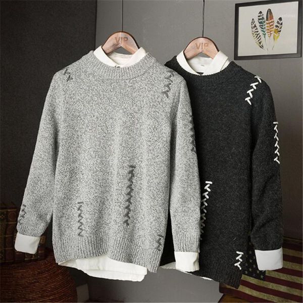 2018 pullover destroyed sweaters men's embroidery letter casual knitted sweater fashion male knitwear1, White;black
2018 pullover destroyed sweaters men's embroidery letter casual knitted sweater fashion male knitwear1, White;black