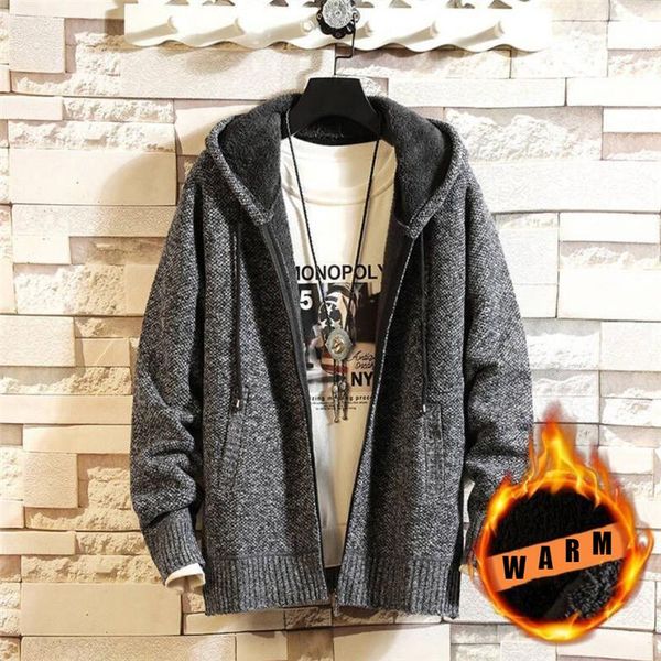 fashion men hoodies new trendy keep warm zipper hooded coats solid color street style male outwear 2021 manteaux hommes, Black
fashion men hoodies new trendy keep warm zipper hooded coats solid color street style male outwear 2021 manteaux hommes, Black
